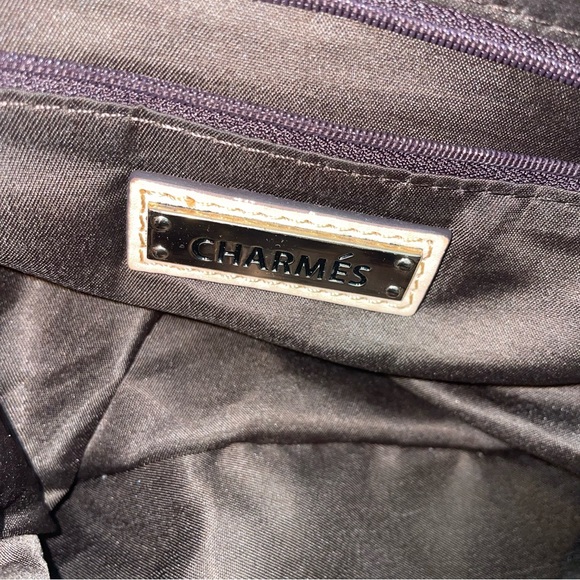 Charmes leather patchwork tote crossbody - Picture 12 of 14